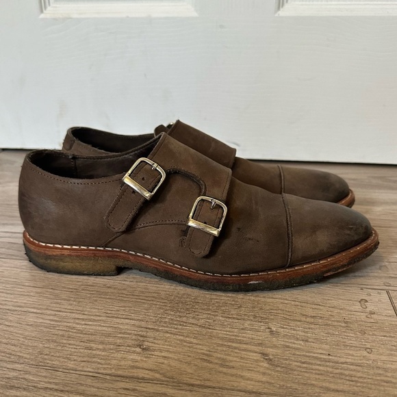 Allen Edmonds Newberg Cap Toe Double Monk Strap - Picture 1 of 6